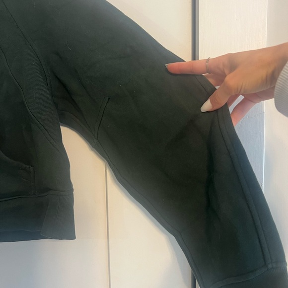 Lululemon Scuba Oversized Half Zip Hoodie, Size M/L, Legacy Green and Gold 💚💛💚💛 - Picture 7 of 16